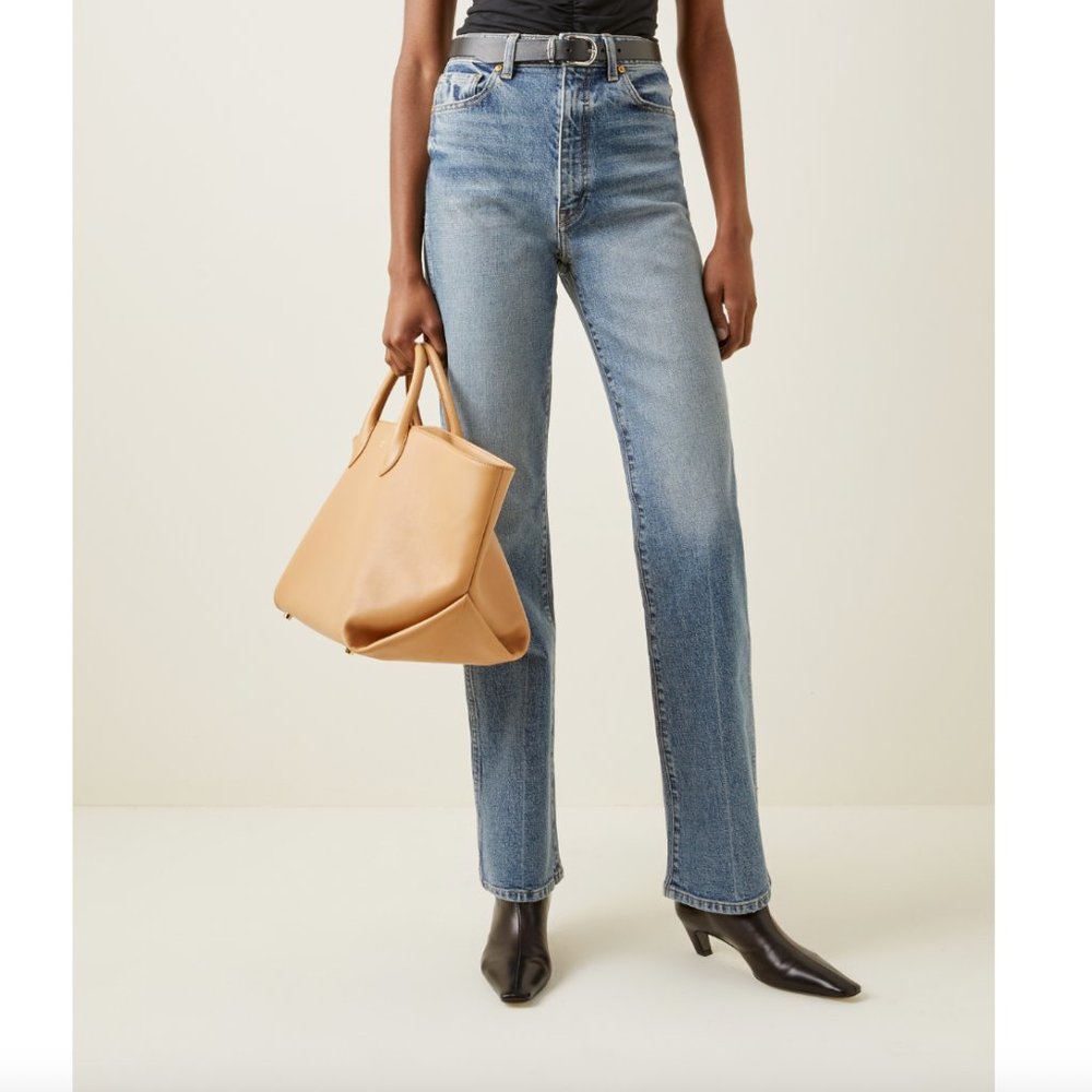 KHAITE  Danielle Rigid high-rise slim-leg jeans 29